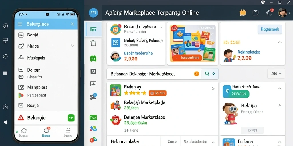 Tampilan antarmuka utama aplikasi F7F7 yang intuitif dan menarik.